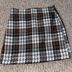 Plaid Skirt